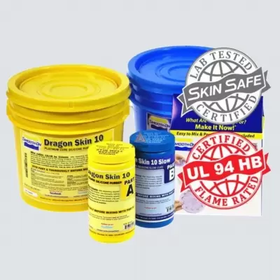 Dragon Skin 10 Medium Artificial Skin Makeup and Mold Silicone